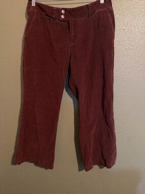 ellemenno Chocolate Brown Corduroy Pants